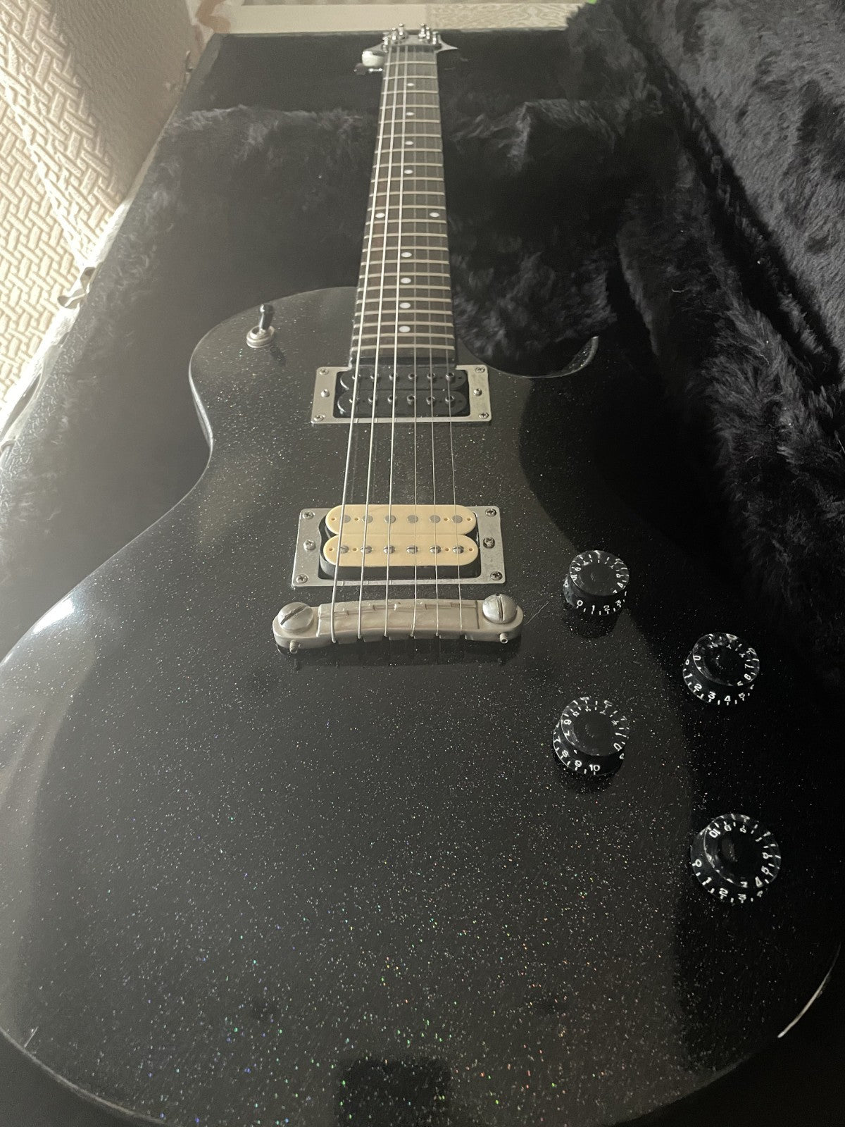 PRS SE Cosmic Black Limited Edition 2004 Korea • Rare Sparkle Satin Finish
