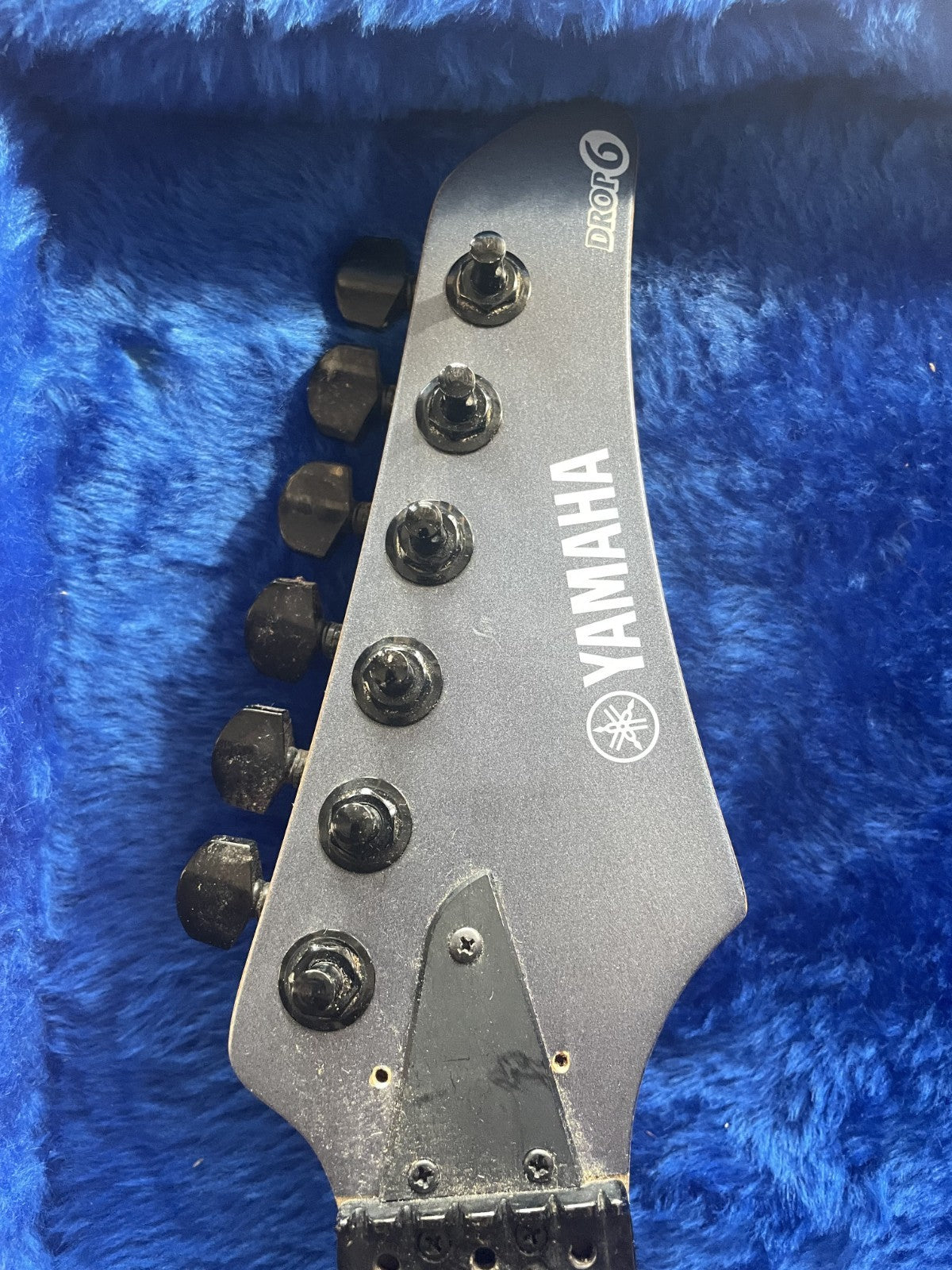 Yamaha RGX420S-D6 Drop 6 Baritone Guitar Blue Grey 2001 Spares Repairs Project