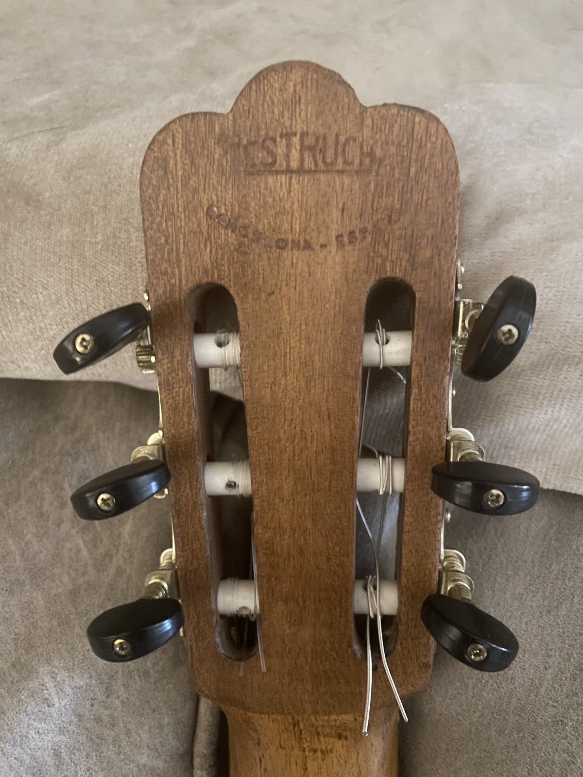 Vintage 1960s Juan Estruch Gran Concierto Studio Classical Guitar w/ Bag