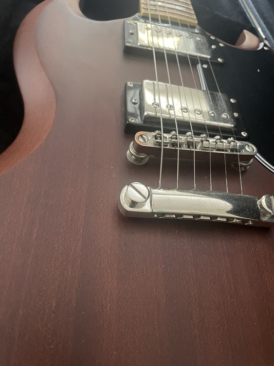 Epiphone SG Vintage G-400 Worn Brown HH | Grover Tuners | Excellent Condition