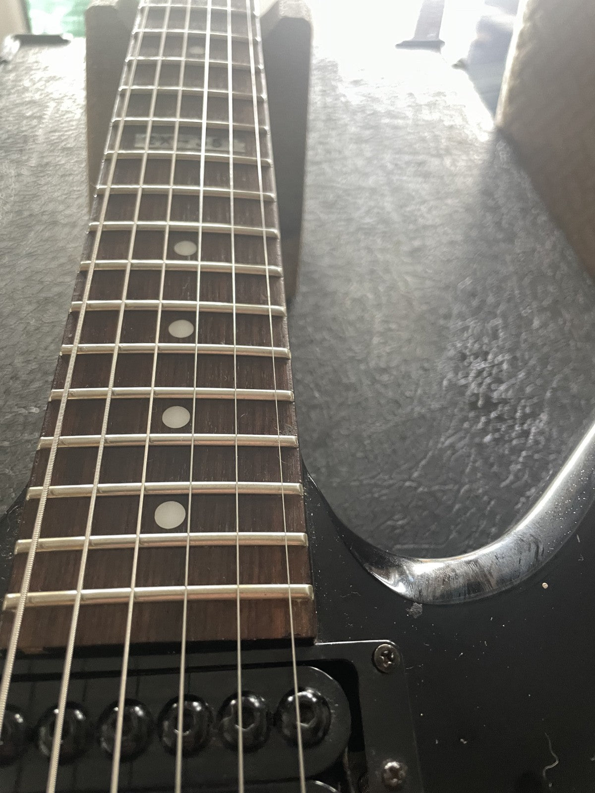 ESP LTD EX-351 Black 2002 Korean Pre-Lawsuit Explorer Metallica Style