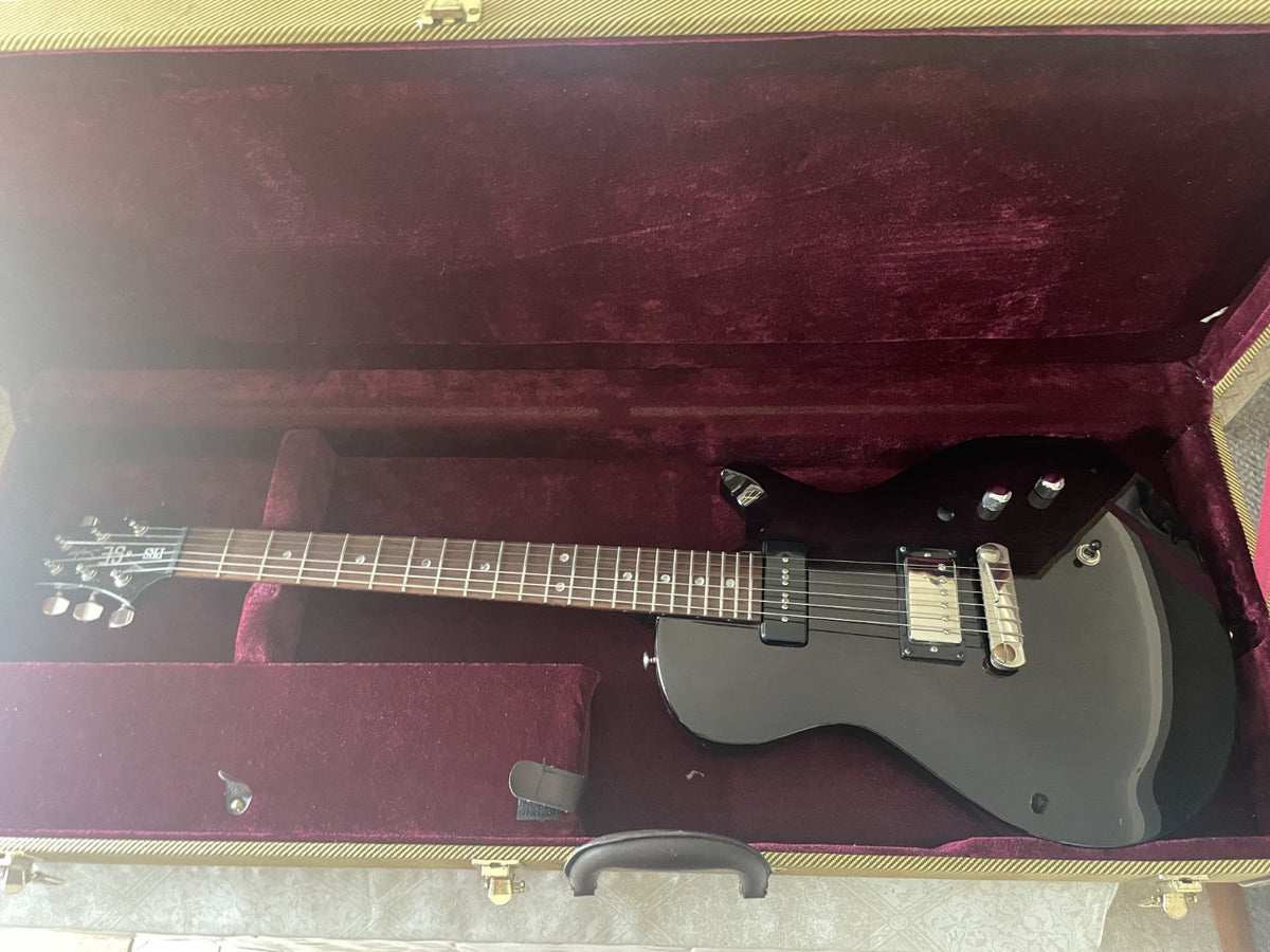 PRS SE Soapbar Singlecut 2004 Black MIK Korea - Iron Gear Blues Engine Humbucker