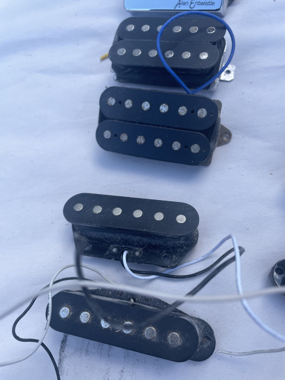 Guitar Pickups - 2x Humbucker And 2x Tele Single Coil