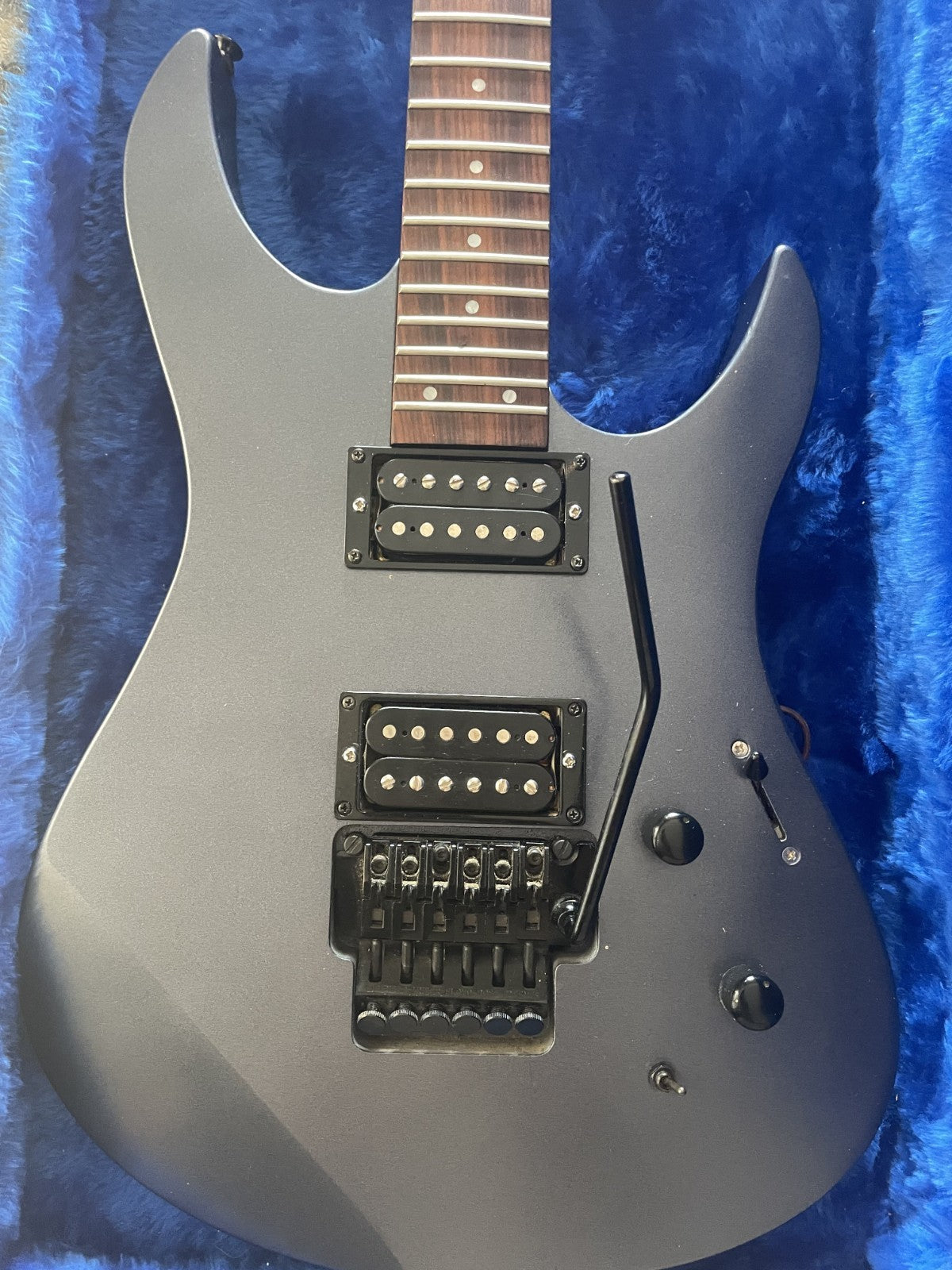Yamaha RGX420S-D6 Drop 6 Baritone Guitar Blue Grey 2001 Spares Repairs Project