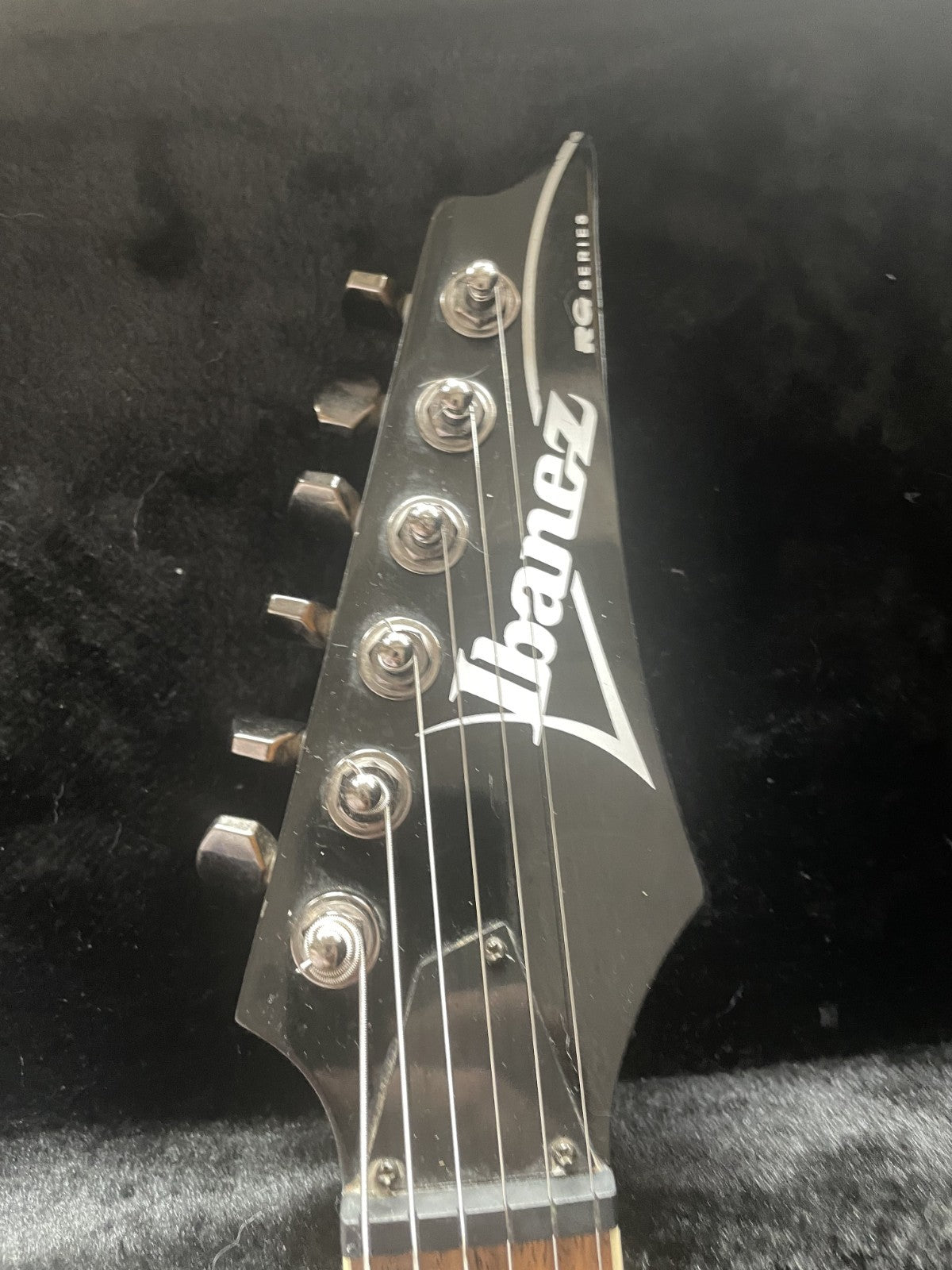 2006 Ibanez RG321MH Black Indonesian Made - Player Grade - Upgraded Saddles