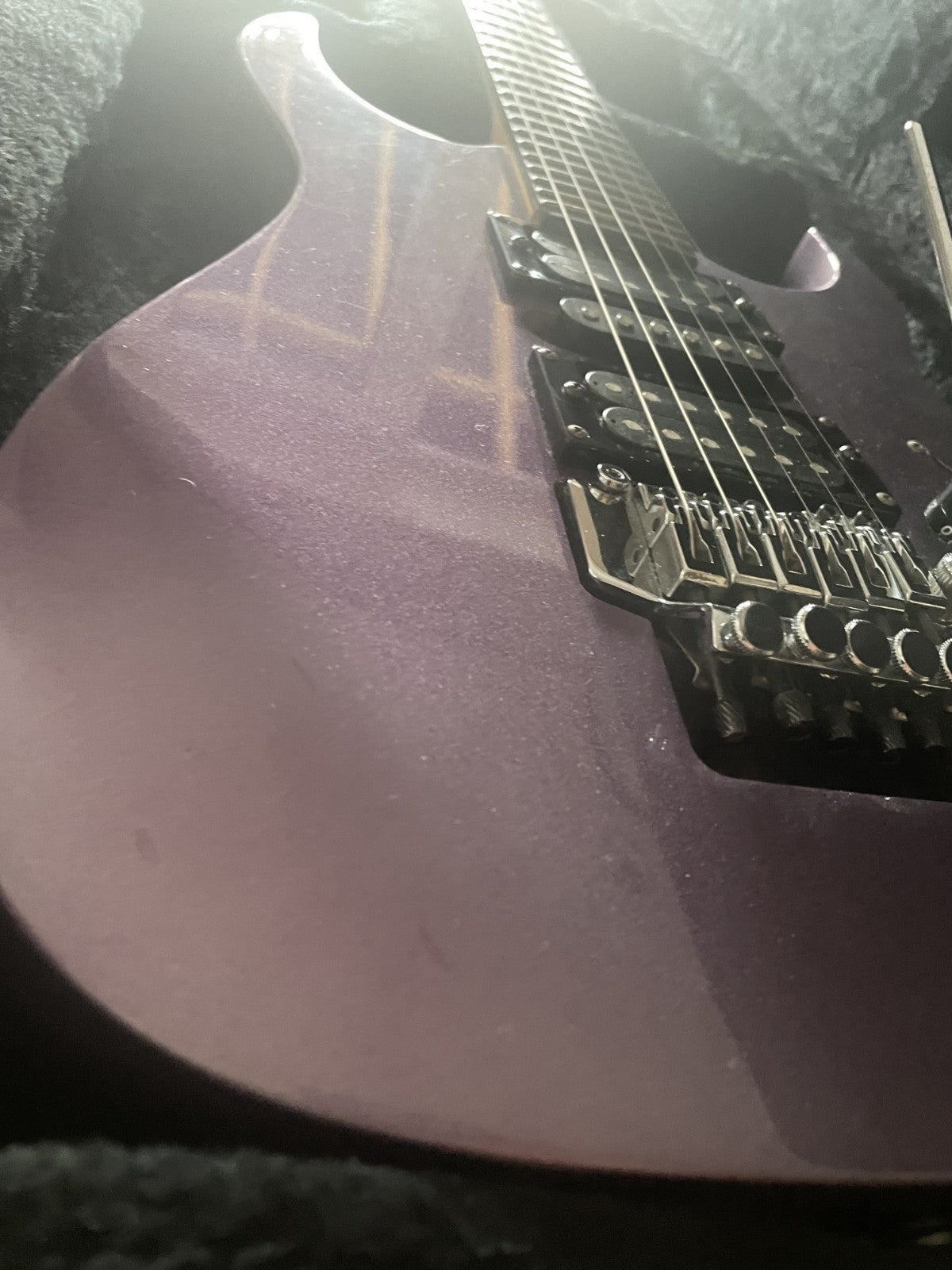 Washburn Pro WR154 Metallic Purple 2001 Electric Guitar - Great Conditition