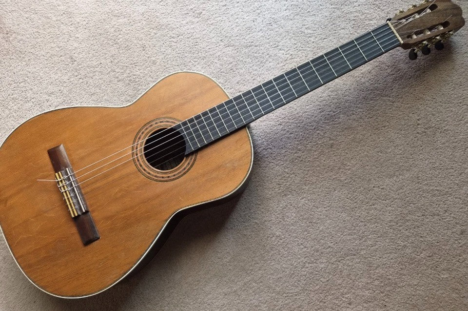 Vintage 1960s Juan Estruch Gran Concierto Studio Classical Guitar w/ Bag