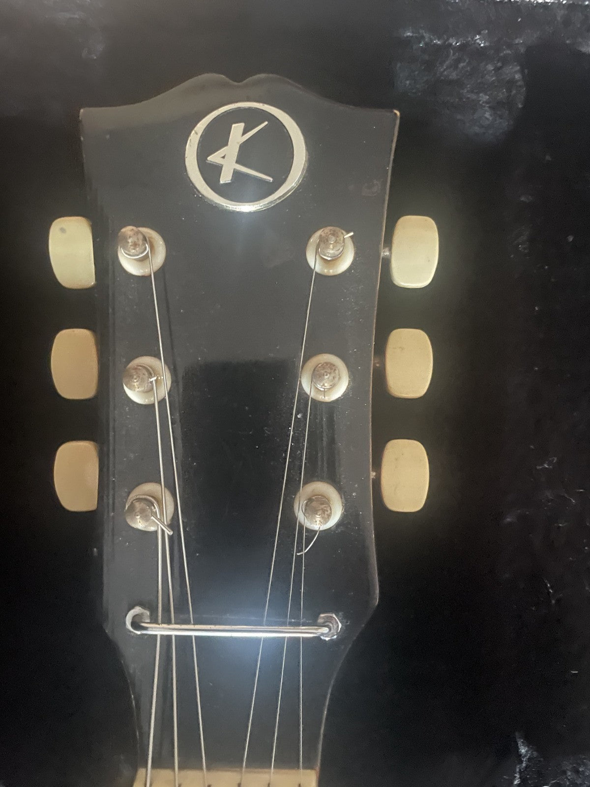 Vintage Kay K-2T SG Electric Guitar - 1970s Sunburst - With Gig Bag