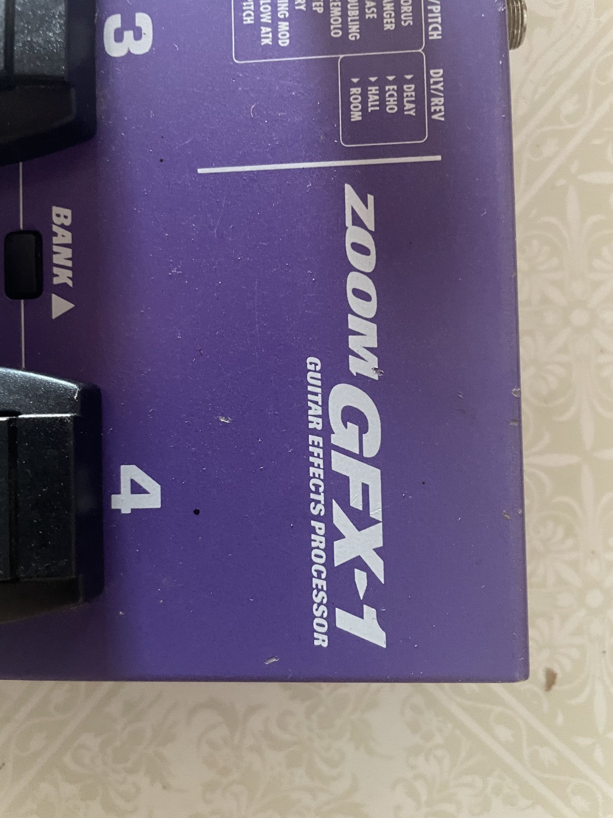 Zoom GFX-1 Guitar Multi-Effects Pedal Board - Working - With Power Supply