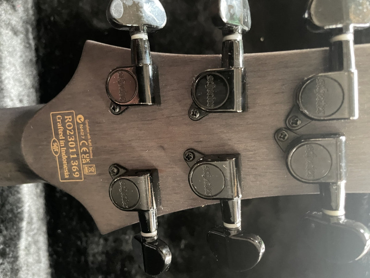 Schecter Omen Elite 6 FR (2023) - Floyd Rose Electric Guitar with Gig Bag