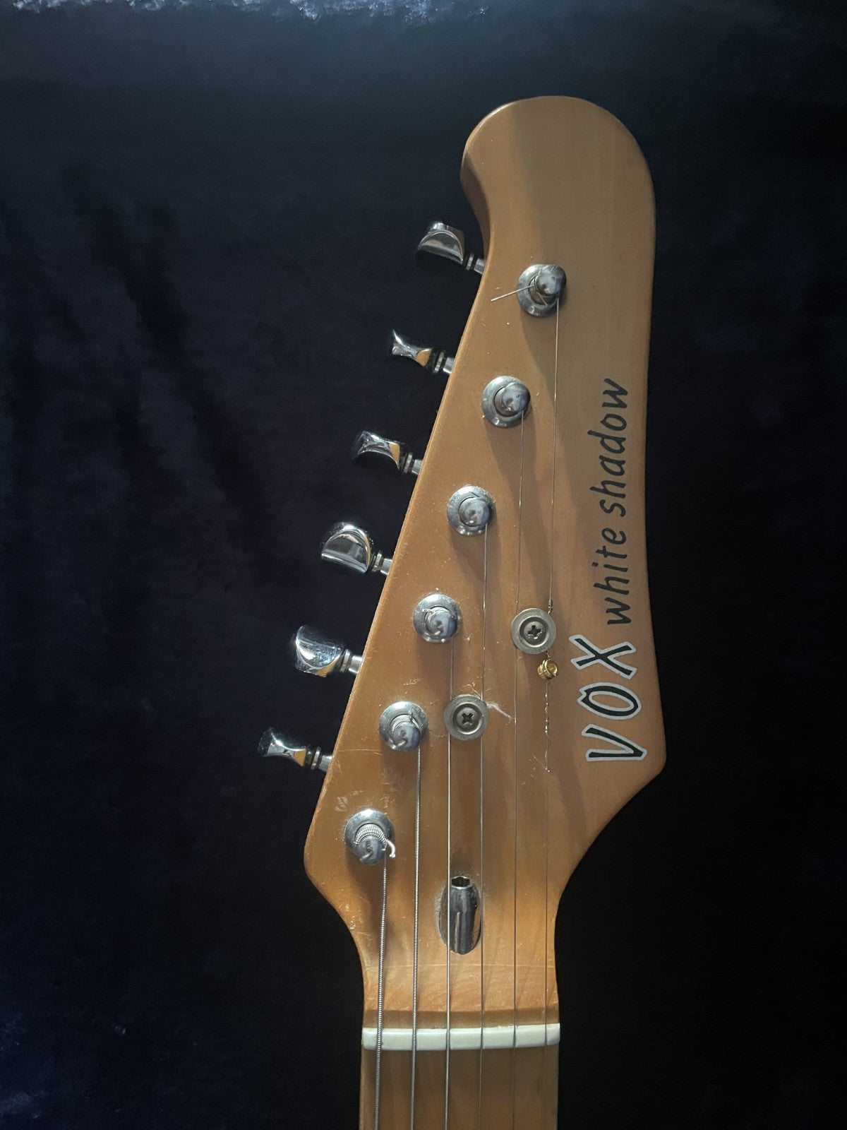 Vox Custom 21 Strat Style Guitar Made In Japan 1984 Matsumoku HH Red W/ Case