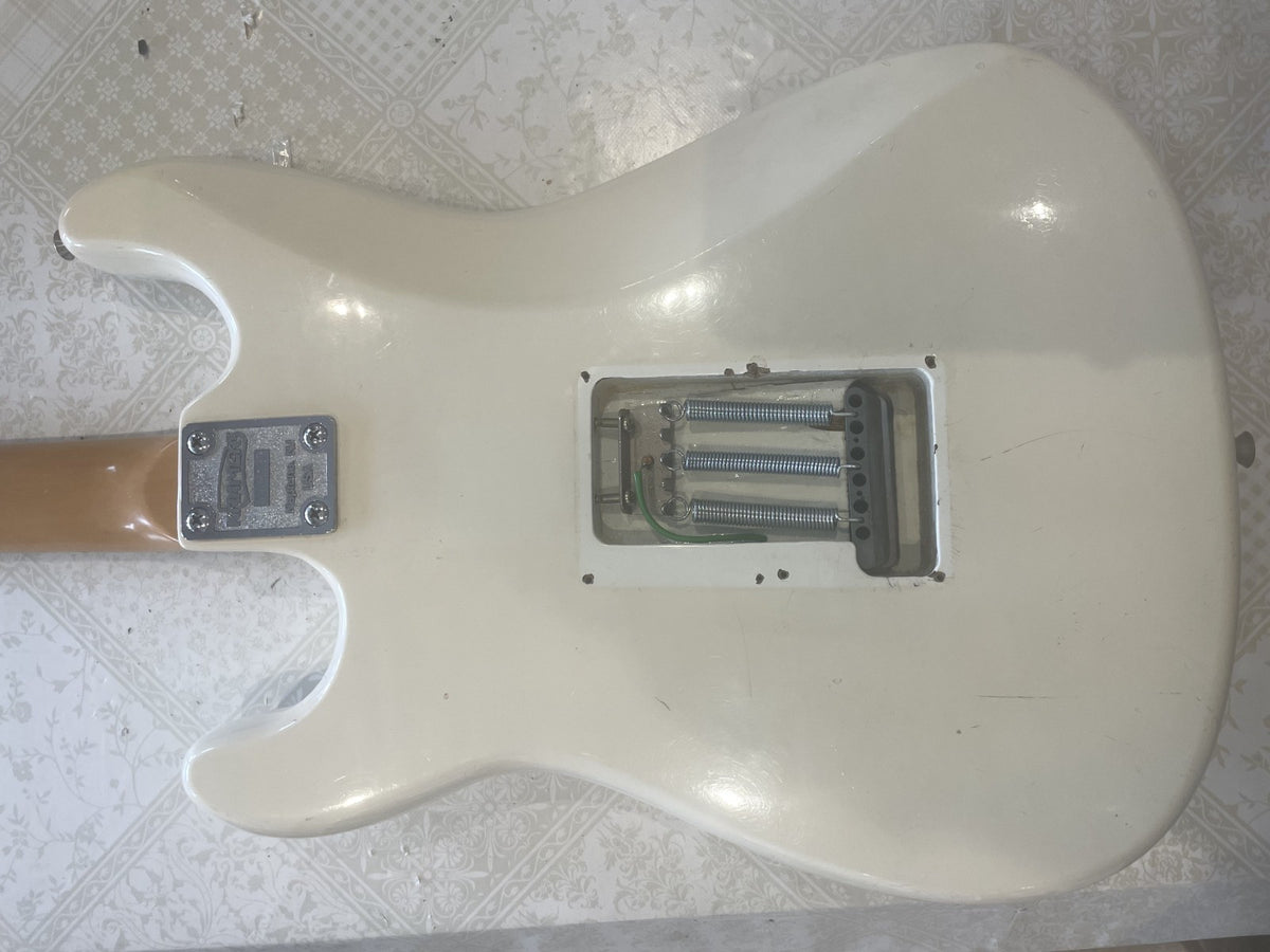 Vintage 1986 Kramer Aerostar ZX30H Cream Electric Guitar - Project-  HSS 80s
