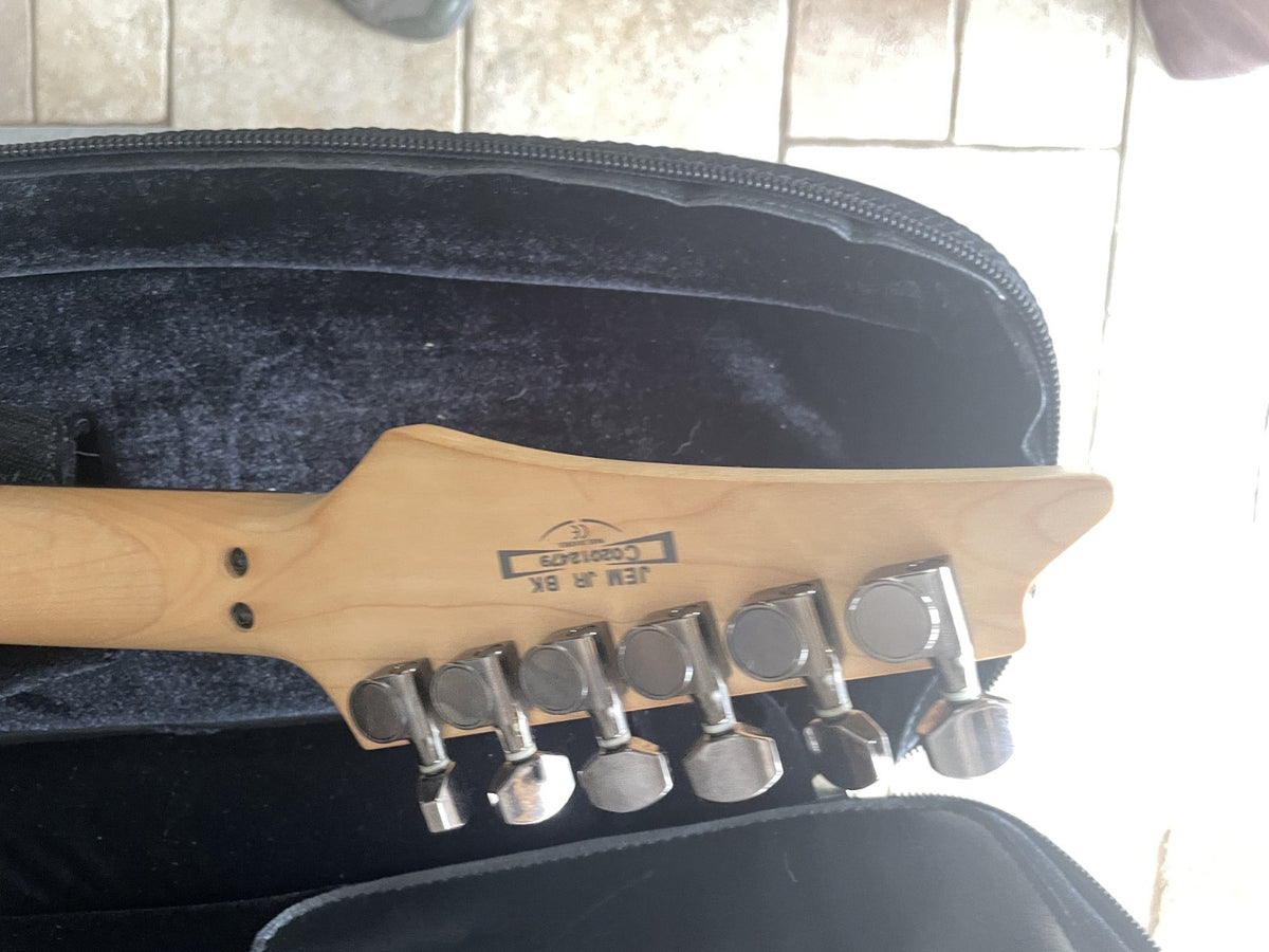 Ibanez JEM Junior JEMJR BK Steve Vai Black Electric Guitar - Excellent Condition