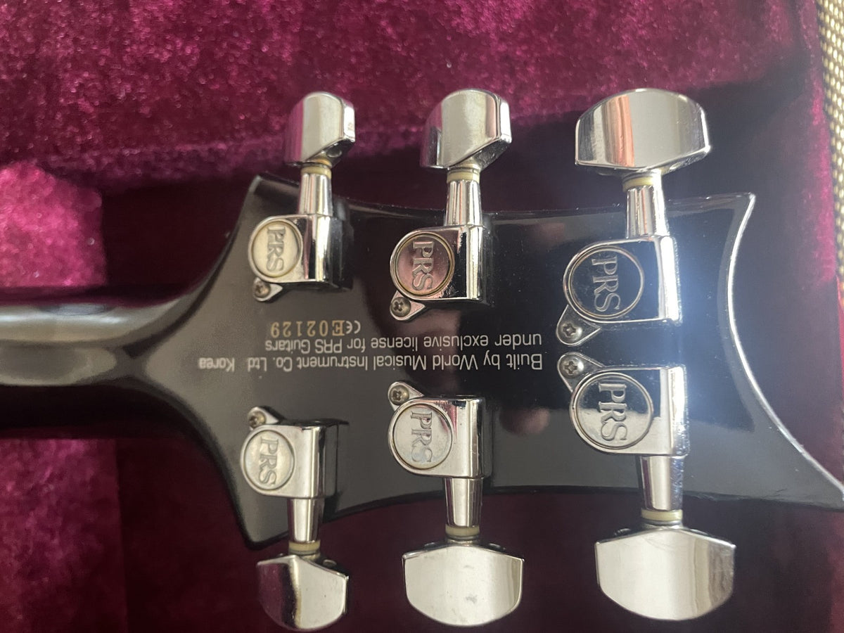 PRS SE Soapbar Singlecut 2004 Black MIK Korea - Iron Gear Blues Engine Humbucker