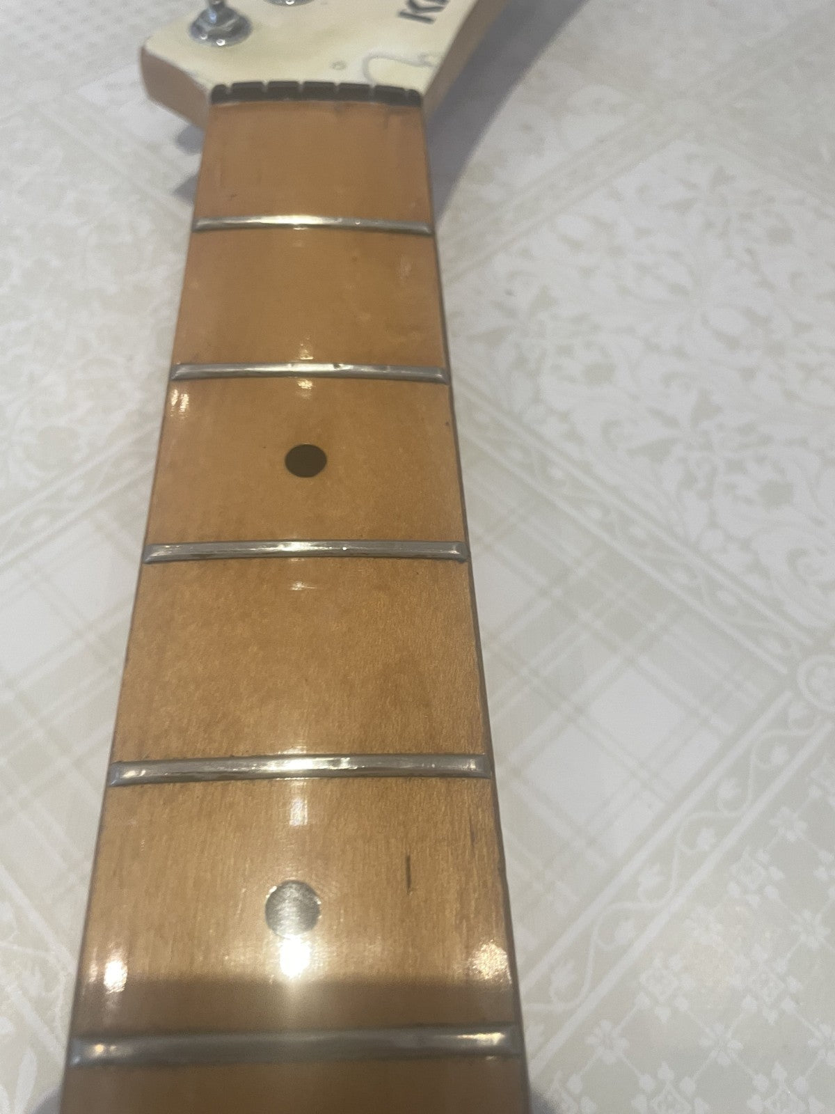 Vintage 1986 Kramer Aerostar ZX30H Cream Electric Guitar - Project-  HSS 80s