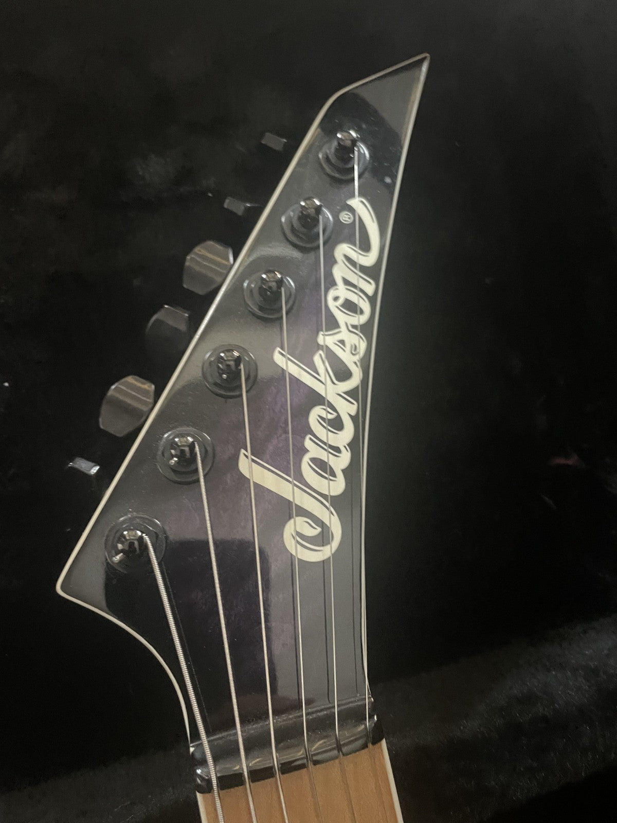 Jackson Pro Series Dinky DK2QM 2016 Trans Purple Seymour Duncans Excellent Cond