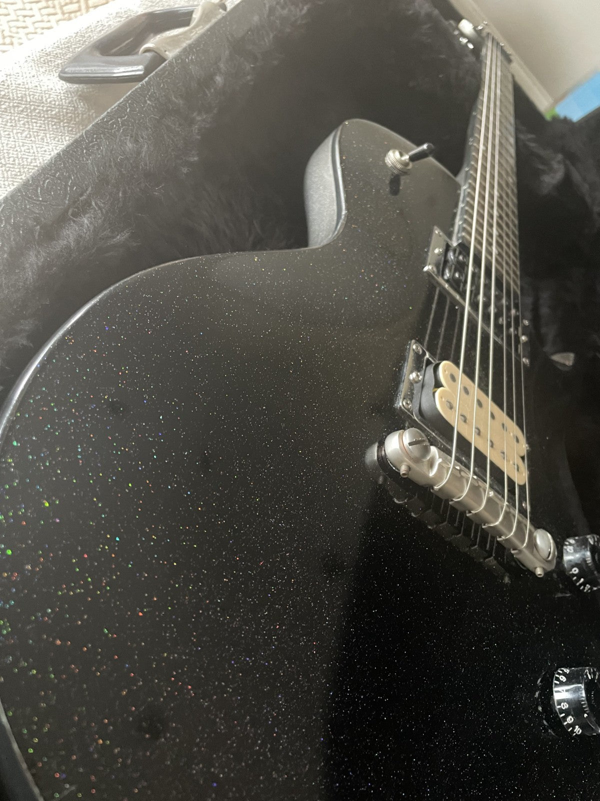 PRS SE Cosmic Black Limited Edition 2004 Korea • Rare Sparkle Satin Finish