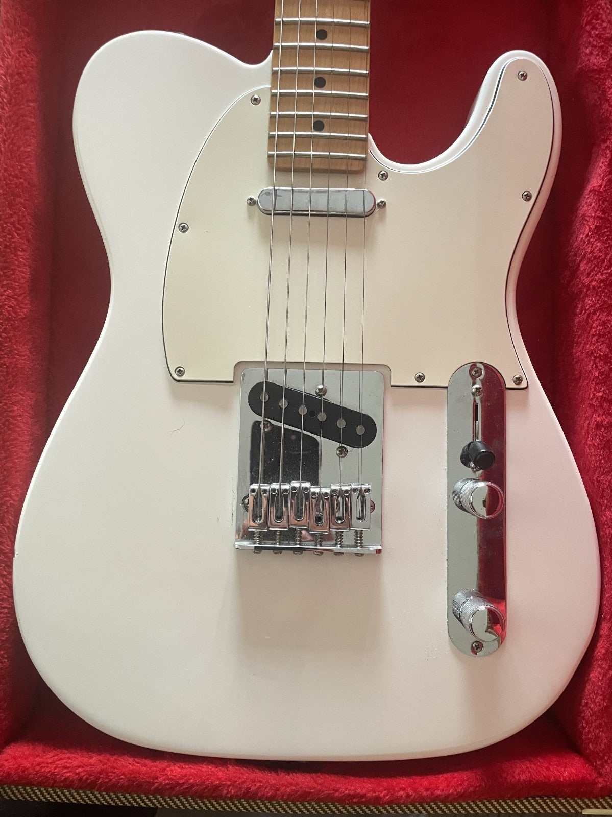 Fender Player Telecaster 2020 Polar White MIM Guitar - Good Condition + Gig Bag