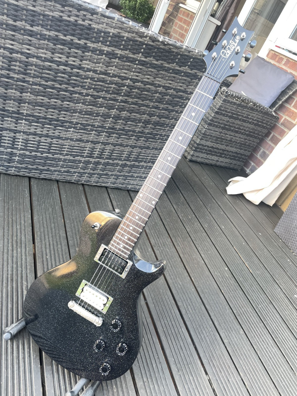 PRS SE Cosmic Black Limited Edition 2004 Korea • Rare Sparkle Satin Finish