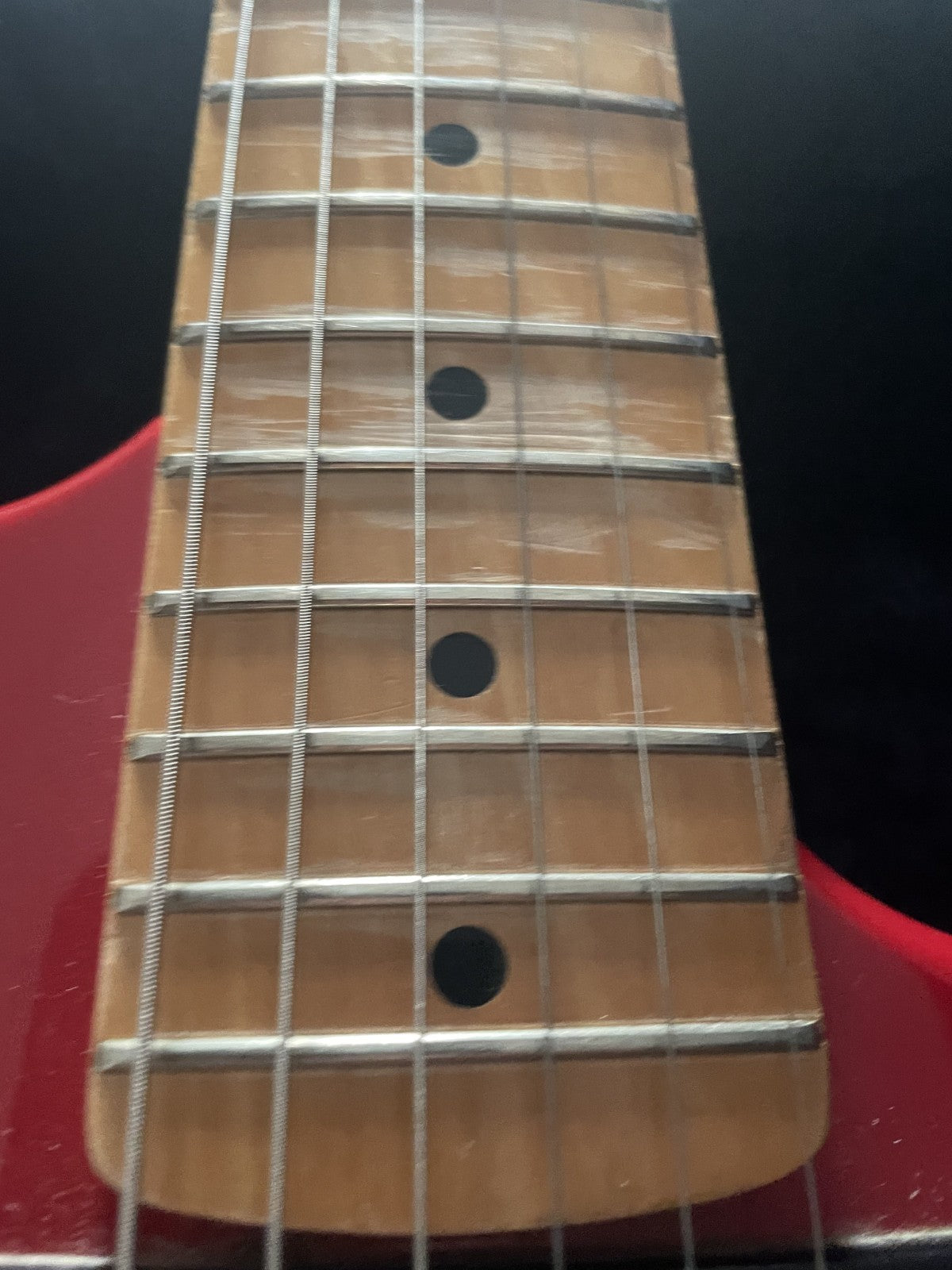 Vox Custom 21 Strat Style Guitar Made In Japan 1984 Matsumoku HH Red W/ Case