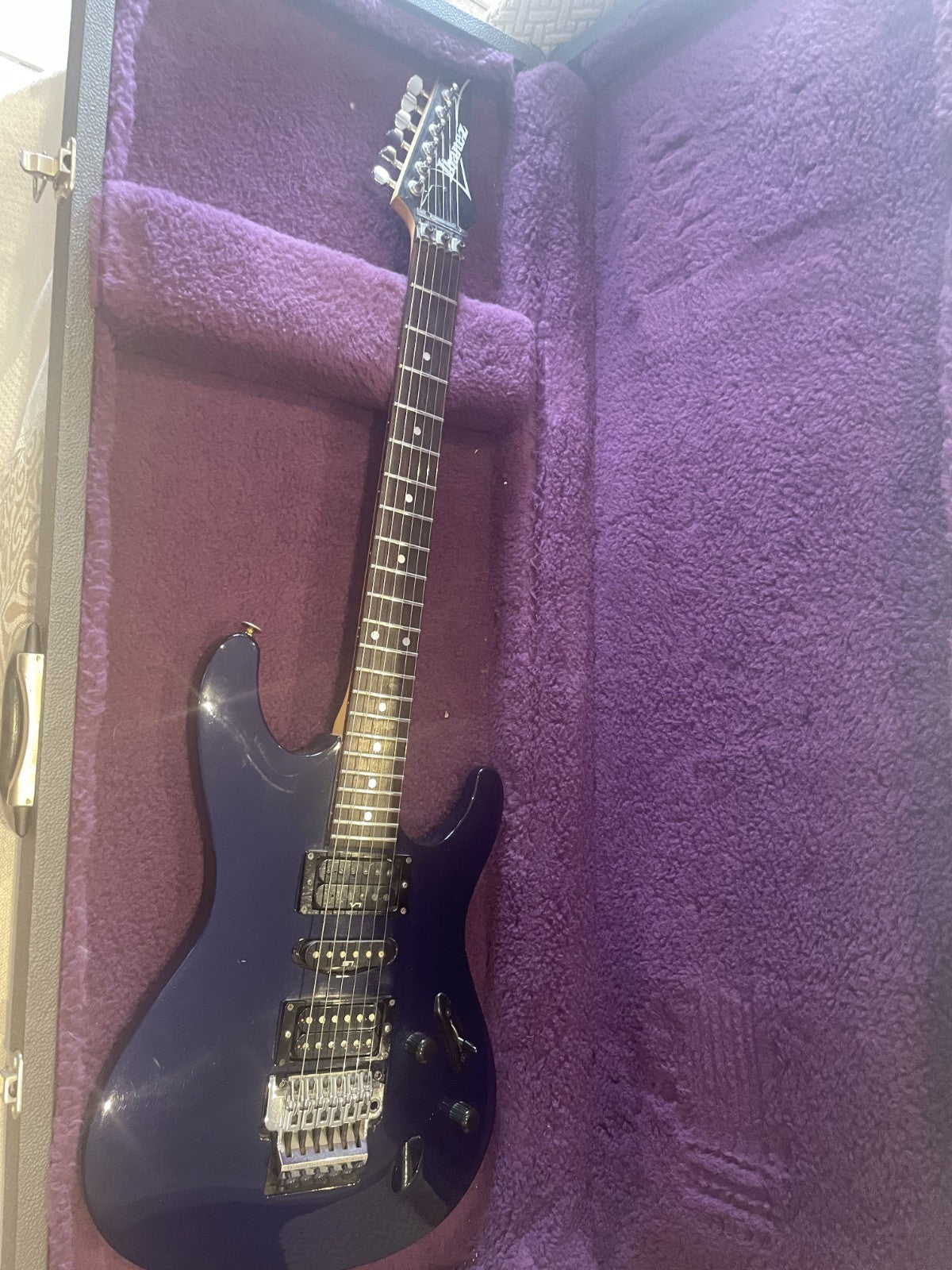 Ibanez 450S 1990 Made in Japan FujiGen S Series Blue HSH Upgraded Suhr Pickup