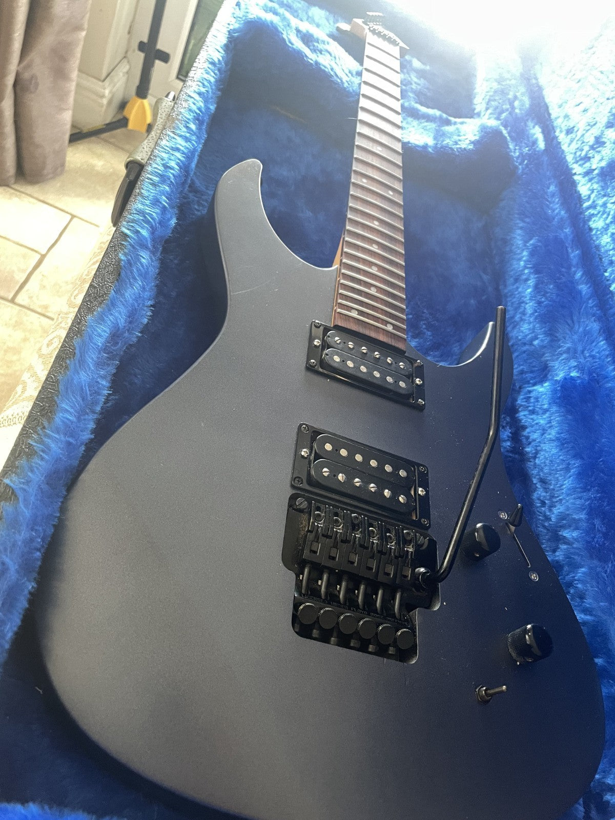 Yamaha RGX420S-D6 Drop 6 Baritone Guitar Blue Grey 2001 Spares Repairs Project